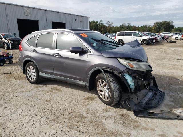 2HKRM3H72FH534899 - 2015 HONDA CR-V EXL GRAY photo 4