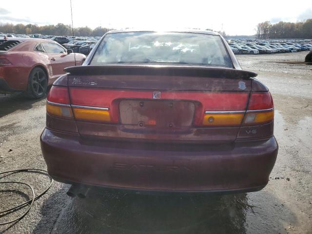 1G8JW52R8YY667854 - 2000 SATURN LS2 BURGUNDY photo 6