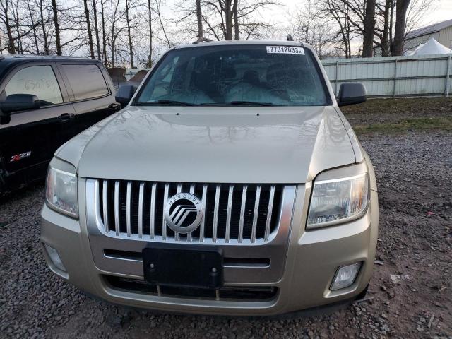 4M2CN8B74AKJ09195 - 2010 MERCURY MARINER GOLD photo 5