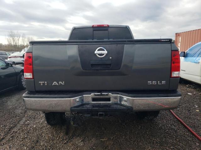 1N6AA06B04N535488 - 2004 NISSAN TITAN XE GRAY photo 6