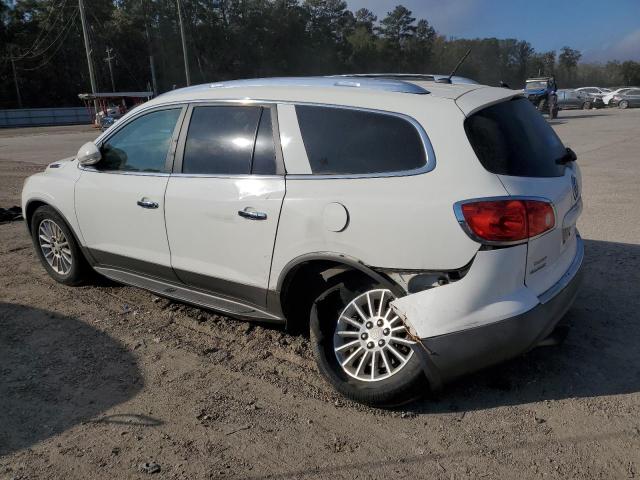 5GAKRAED1BJ390511 - 2011 BUICK ENCLAVE CX WHITE photo 2