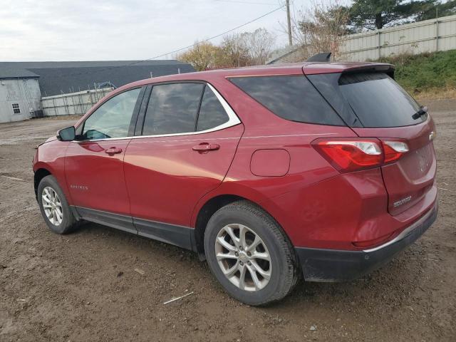 2GNAXSEV2J6116512 - 2018 CHEVROLET EQUINOX LT RED photo 2