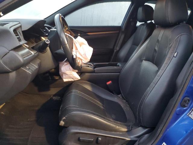 SHHFK7H75HU202889 - 2017 HONDA CIVIC EXL ლურჯი ფოტო 7