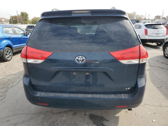 5TDKK3DC8BS167215 - 2011 TOYOTA SIENNA LE BLUE photo 6