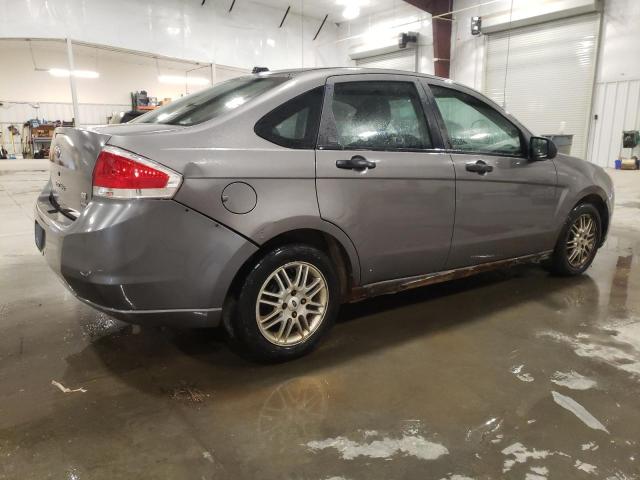 1FAHP35N19W111578 - 2009 FORD FOCUS SE GRAY photo 3