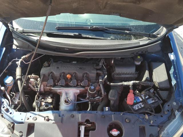 19XFB2F93EE036513 - 2014 HONDA CIVIC EXL ლურჯი ფოტო 11