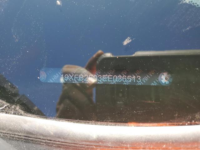 19XFB2F93EE036513 - 2014 HONDA CIVIC EXL ლურჯი ფოტო 12