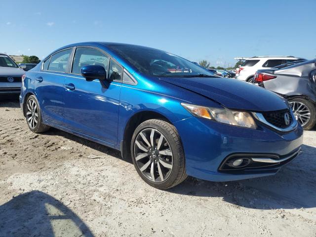 19XFB2F93EE036513 - 2014 HONDA CIVIC EXL ლურჯი ფოტო 4
