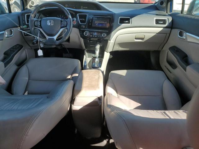 19XFB2F93EE036513 - 2014 HONDA CIVIC EXL ლურჯი ფოტო 8