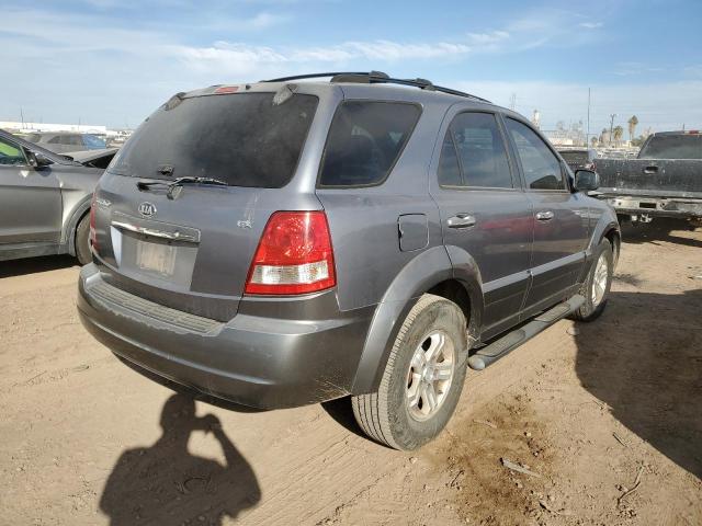 KNDJD733065581437 - 2006 KIA SORENTO EX SILVER photo 3