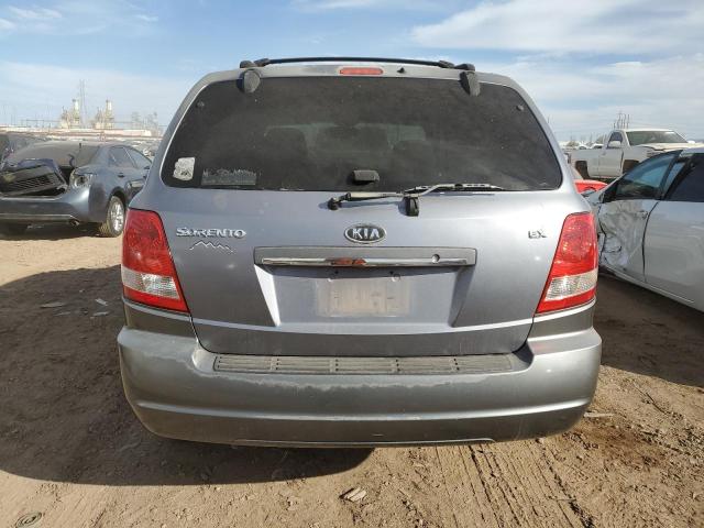 KNDJD733065581437 - 2006 KIA SORENTO EX SILVER photo 6