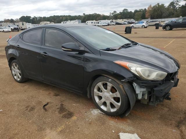 KMHDH4AE7CU315429 - 2012 HYUNDAI ELANTRA GLS BLACK photo 4