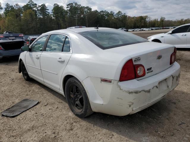 1G1ZB5E16BF161204 - 2011 CHEVROLET MALIBU LS WHITE photo 2