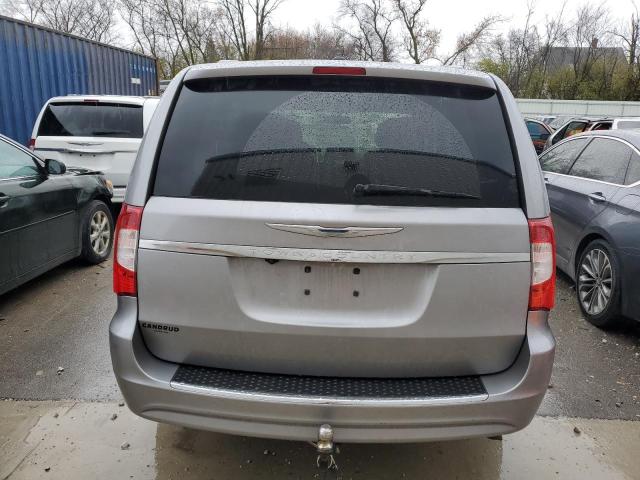 2C4RC1BG2DR677612 - 2013 CHRYSLER TOWN & COU TOURING ვერცხლისფერი ფოტო 6