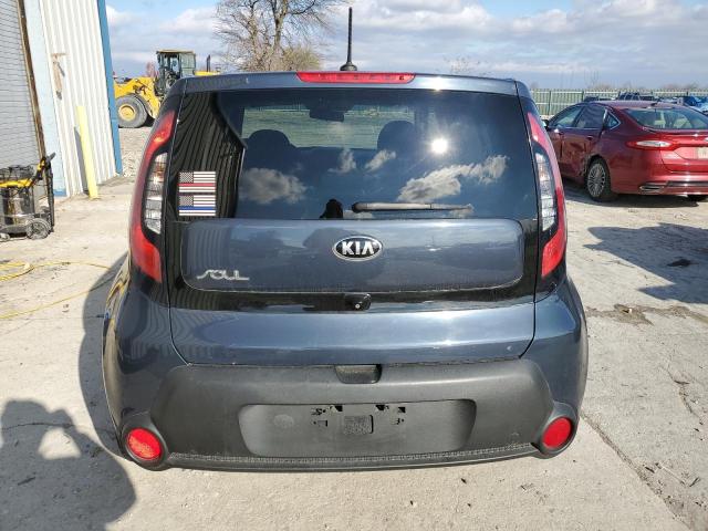 KNDJP3A57E7081444 - 2014 KIA SOUL + BLUE photo 6