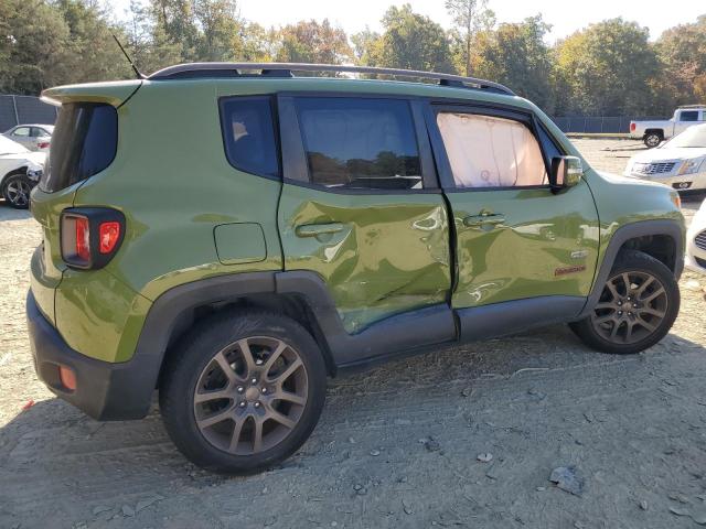 ZACCJBBT7GPD77054 - 2016 JEEP RENEGADE LATITUDE GREEN photo 3