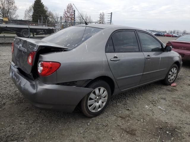 1NXBR32E33Z179345 - 2003 TOYOTA COROLLA CE GRAY photo 3