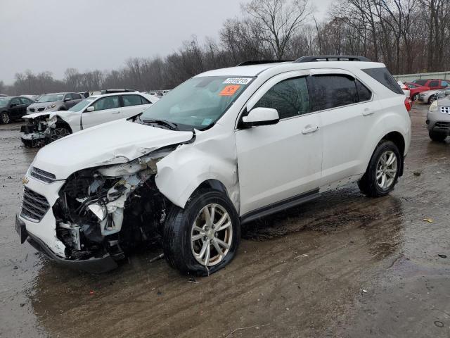 2GNALCEKXH1552393 - 2017 CHEVROLET EQUINOX LT WHITE photo 1