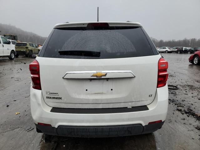 2GNALCEKXH1552393 - 2017 CHEVROLET EQUINOX LT WHITE photo 6