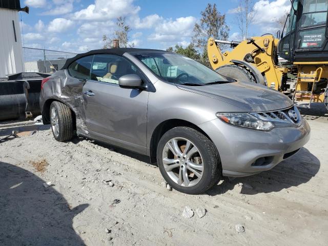 JN8AZ1FY6CW100185 - 2012 NISSAN MURANO CROSSCABRIOLET SILVER photo 4