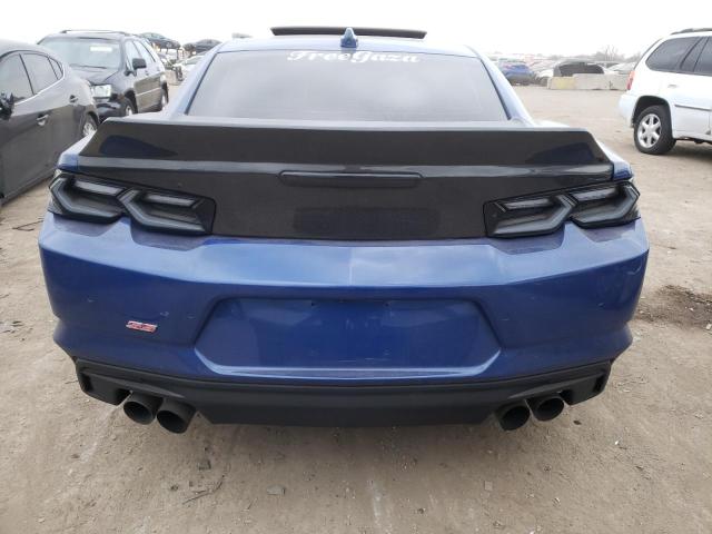 1G1FH1R70L0107782 - 2020 CHEVROLET CAMARO SS BLUE photo 6