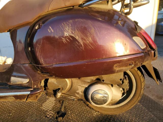 ZAPM319K865007467 - 2006 VESPA GRANTURISM 200 BURGUNDY photo 6