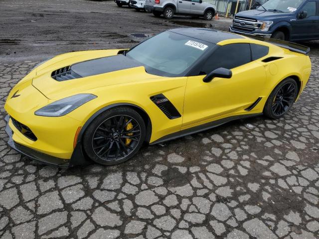 1G1YU2D62G5608481 - 2016 CHEVROLET CORVETTE Z06 3LZ YELLOW photo 1