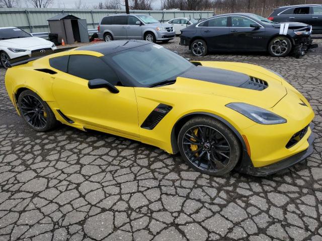 1G1YU2D62G5608481 - 2016 CHEVROLET CORVETTE Z06 3LZ YELLOW photo 4