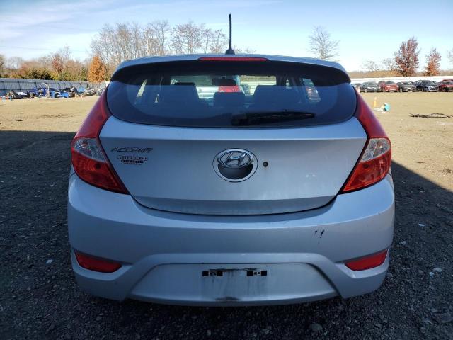 KMHCU5AE5DU061539 - 2013 HYUNDAI ACCENT GLS SILVER photo 6