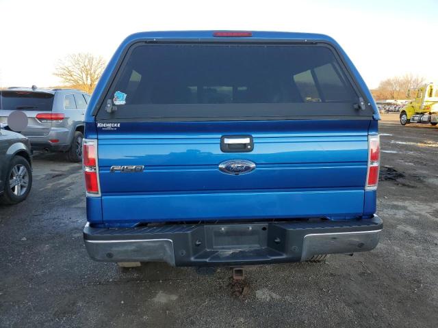 1FTFW1ET7DKE82686 - 2013 FORD F150 SUPERCREW BLUE photo 6