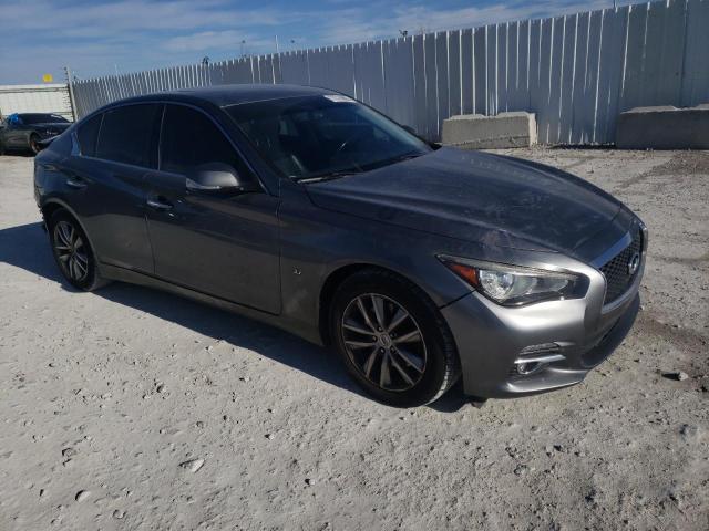 JN1BV7AR3FM418945 - 2015 INFINITI Q50 BASE SILVER photo 4