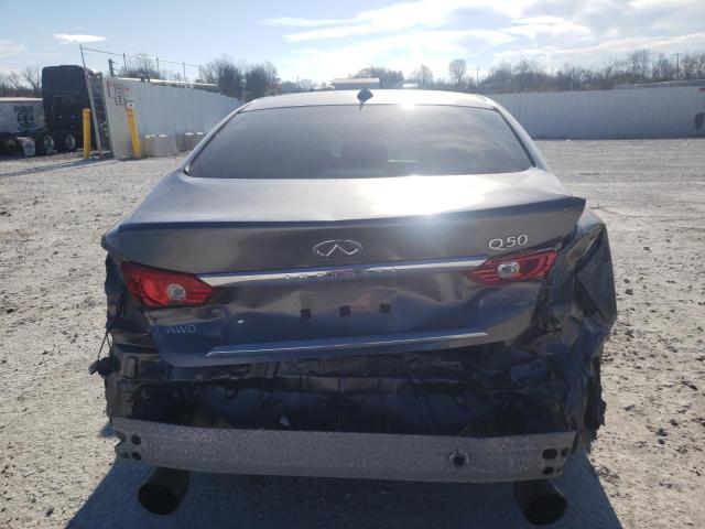 JN1BV7AR3FM418945 - 2015 INFINITI Q50 BASE SILVER photo 6