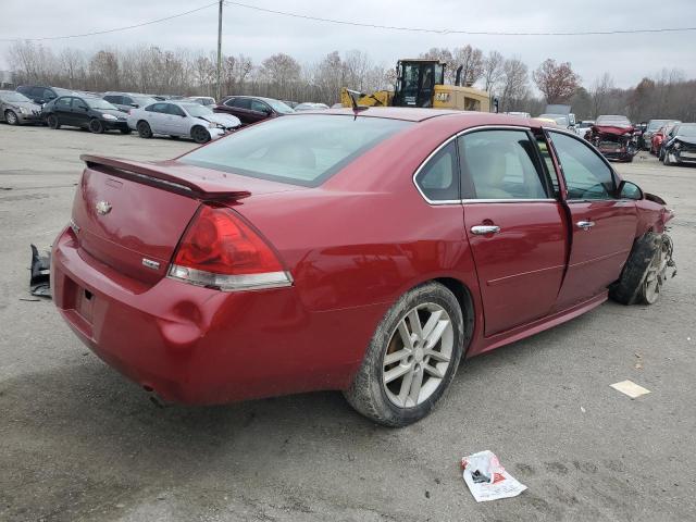 2G1WC5E32D1200558 - 2013 CHEVROLET IMPALA LTZ RED photo 3