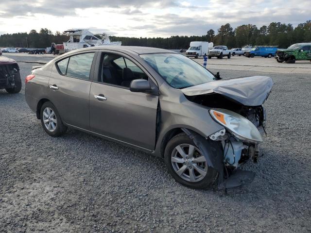 3N1CN7AP9DL893154 - 2013 NISSAN VERSA S GRAY photo 4