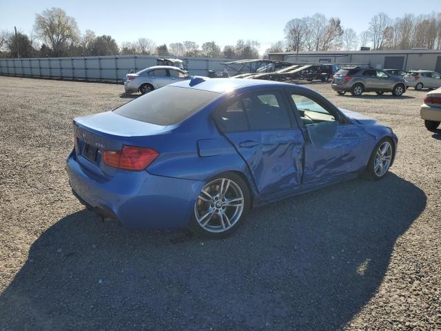 WBA3A9G56DNN73068 - 2013 BMW 335 I BLUE photo 3