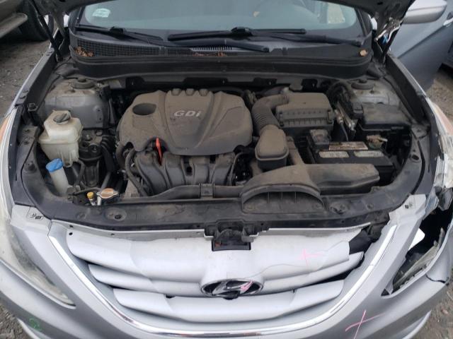 5NPEB4AC0BH181218 - 2011 HYUNDAI SONATA GLS SILVER photo 11