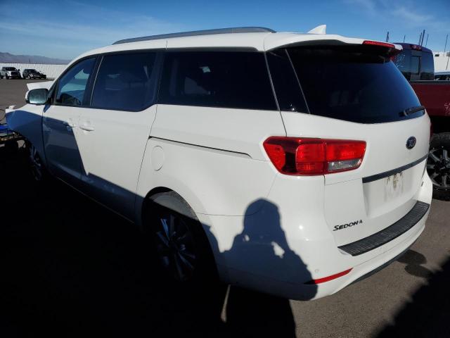 KNDMB5C13G6162130 - 2016 KIA SEDONA LX WHITE photo 2