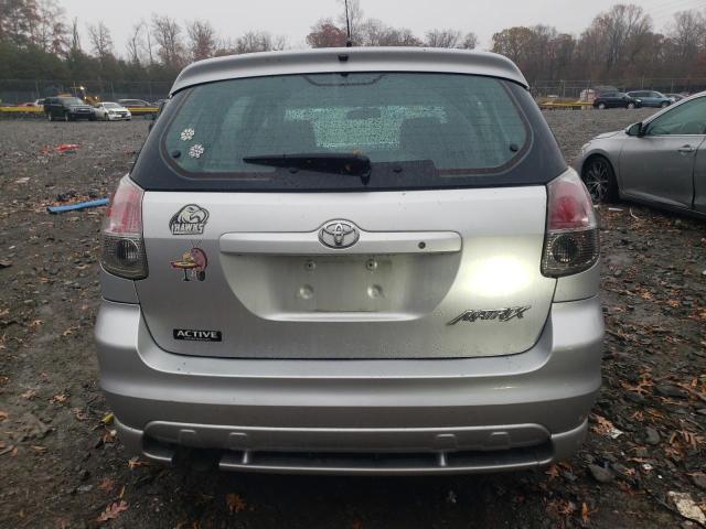 2T1KR30E27C653795 - 2007 TOYOTA COROLLA MA XR SILVER photo 6