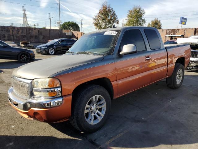 1GTEC19T06Z252111 - 2006 GMC NEW SIERRA C1500 ORANGE photo 1