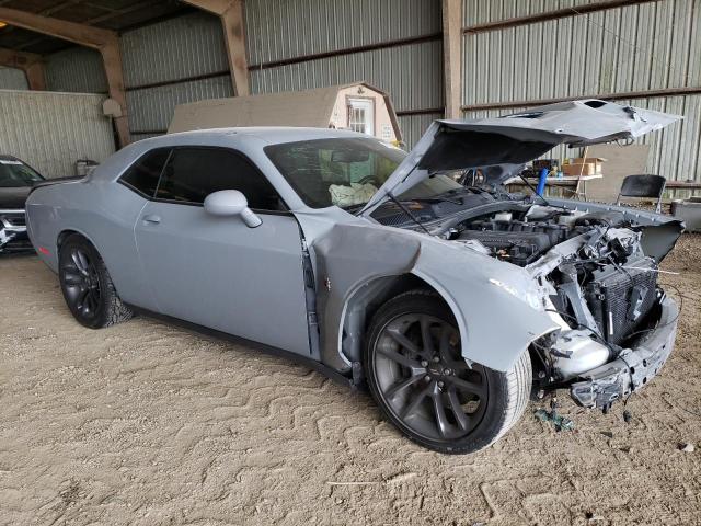 2C3CDZFJ2MH631781 - 2021 DODGE CHALLENGER R/T SCAT PACK GRAY photo 4