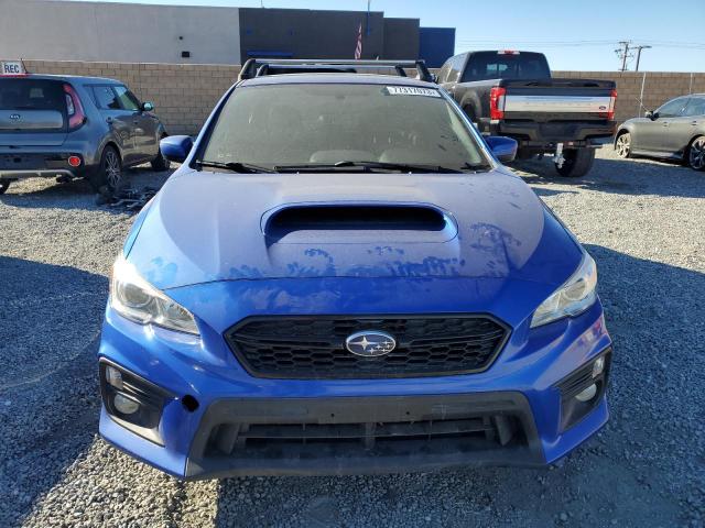 JF1VA1C67J9816344 - 2018 SUBARU WRX PREMIUM BLUE photo 5