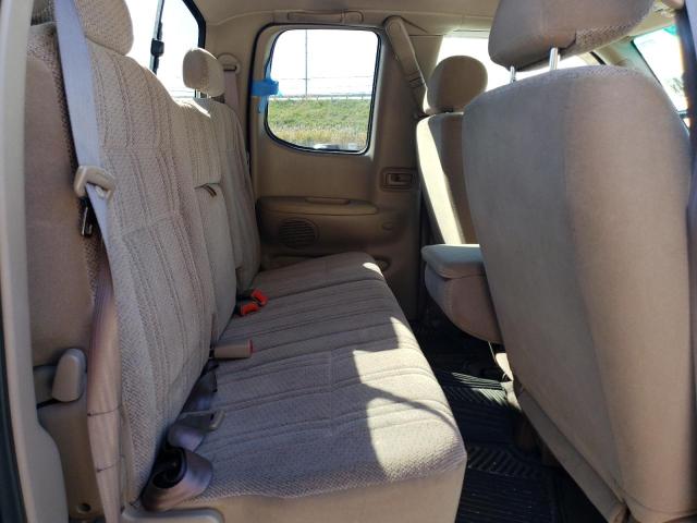 5TBRT34171S201307 - 2001 TOYOTA TUNDRA ACCESS CAB მწვანე ფოტო 10