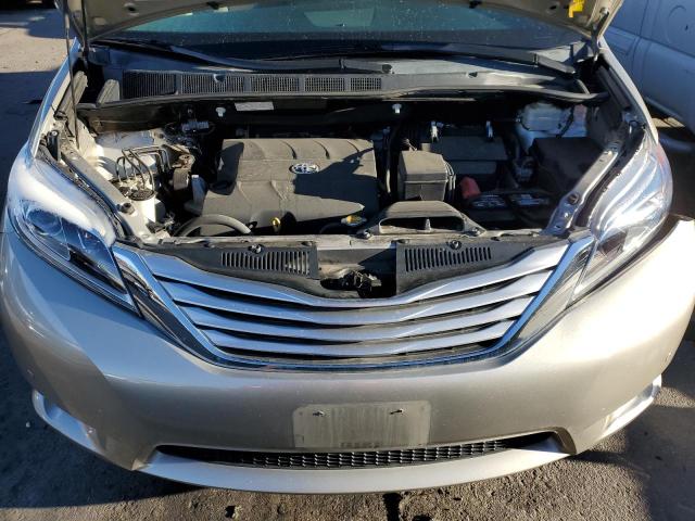 5TDDK3DC5FS124899 - 2015 TOYOTA SIENNA XLE TAN photo 12