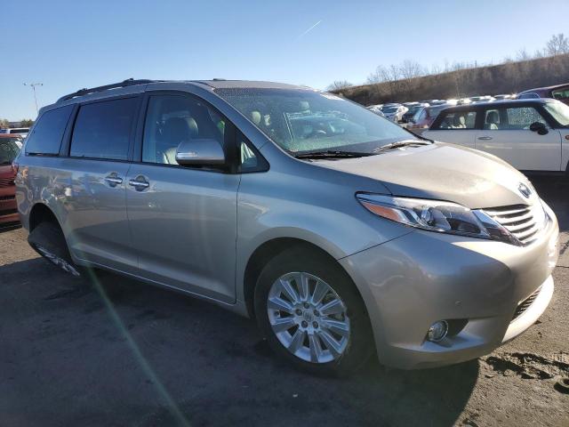 5TDDK3DC5FS124899 - 2015 TOYOTA SIENNA XLE TAN photo 4