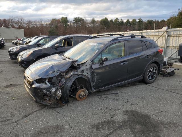 JF2GTADCXKH390059 - 2019 SUBARU CROSSTREK PREMIUM GRAY photo 1