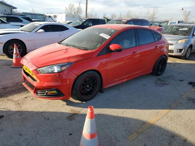 1FADP3L95HL331777 - 2017 FORD FOCUS ST RED photo 1