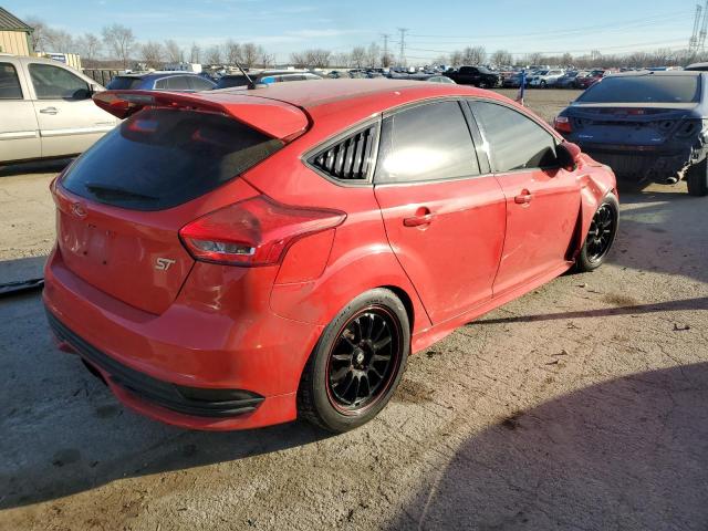 1FADP3L95HL331777 - 2017 FORD FOCUS ST RED photo 3