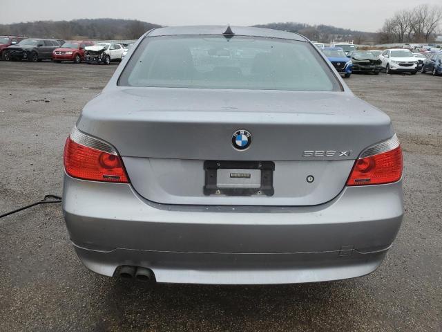 WBANF33586CS37501 - 2006 BMW 525 XI SILVER photo 6