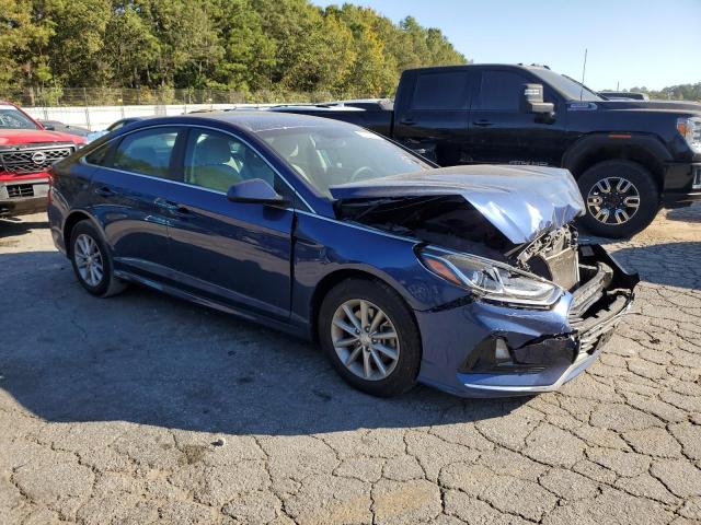 5NPE24AF2KH760804 - 2019 HYUNDAI SONATA SE BLUE photo 4