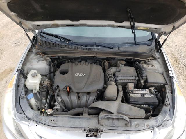 5NPEB4AC8EH910327 - 2014 HYUNDAI SONATA GLS SILVER photo 11